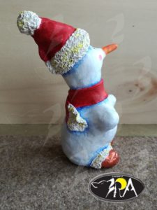 Pupazzo di neve lato dx